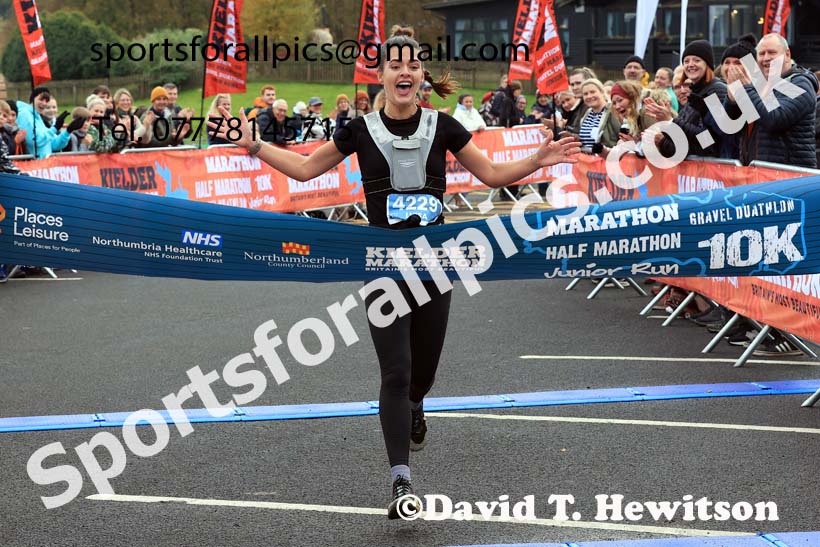 The 2024 Kielder Half Marathon, 2024 Kielder Marathon and Half Marathon.   Photo: David T. Hewitson/Sports for All Pics